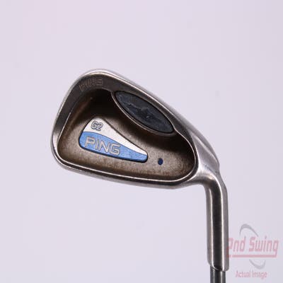 Ping G2 Single Iron 6 Iron Ping TFC 100I Graphite Regular Right Handed Blue Dot 37.0in