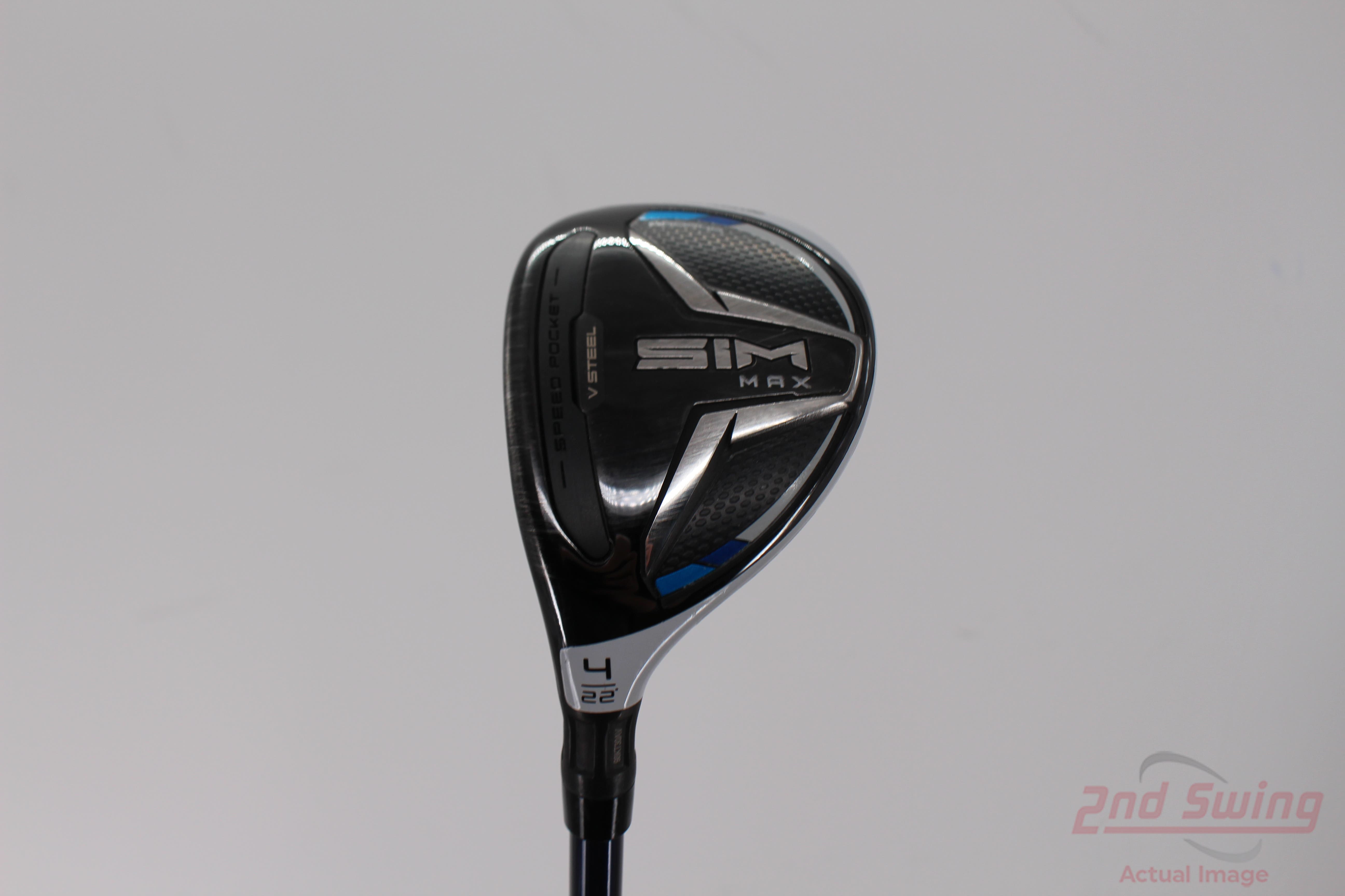 TaylorMade SIM MAX Hybrid 4 Hybrid 22° TM Fujikura Ventus Blue 6 ...