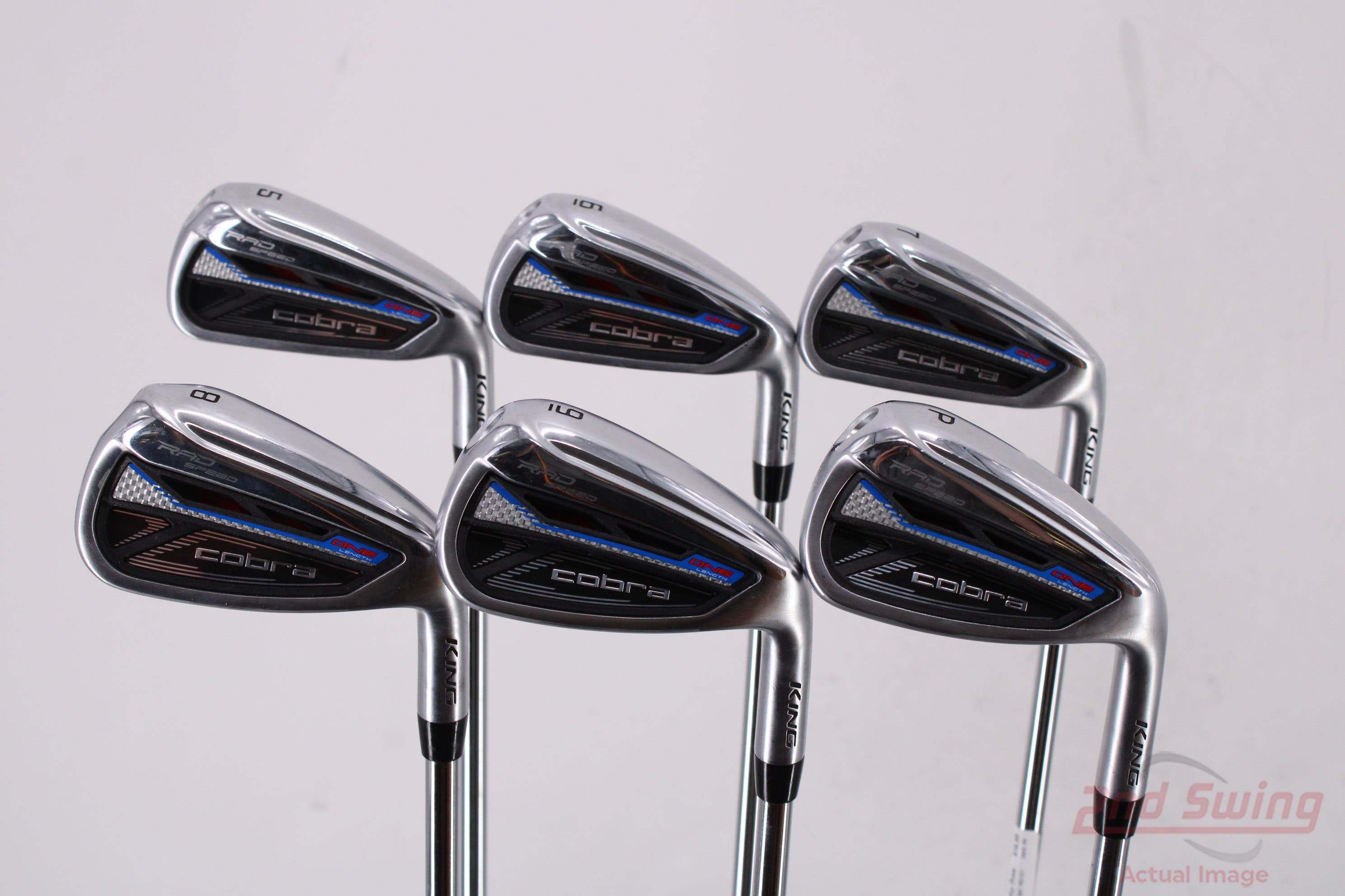 Cobra RAD Speed One Length Iron Set (D-T2226658628) | 2nd Swing Golf