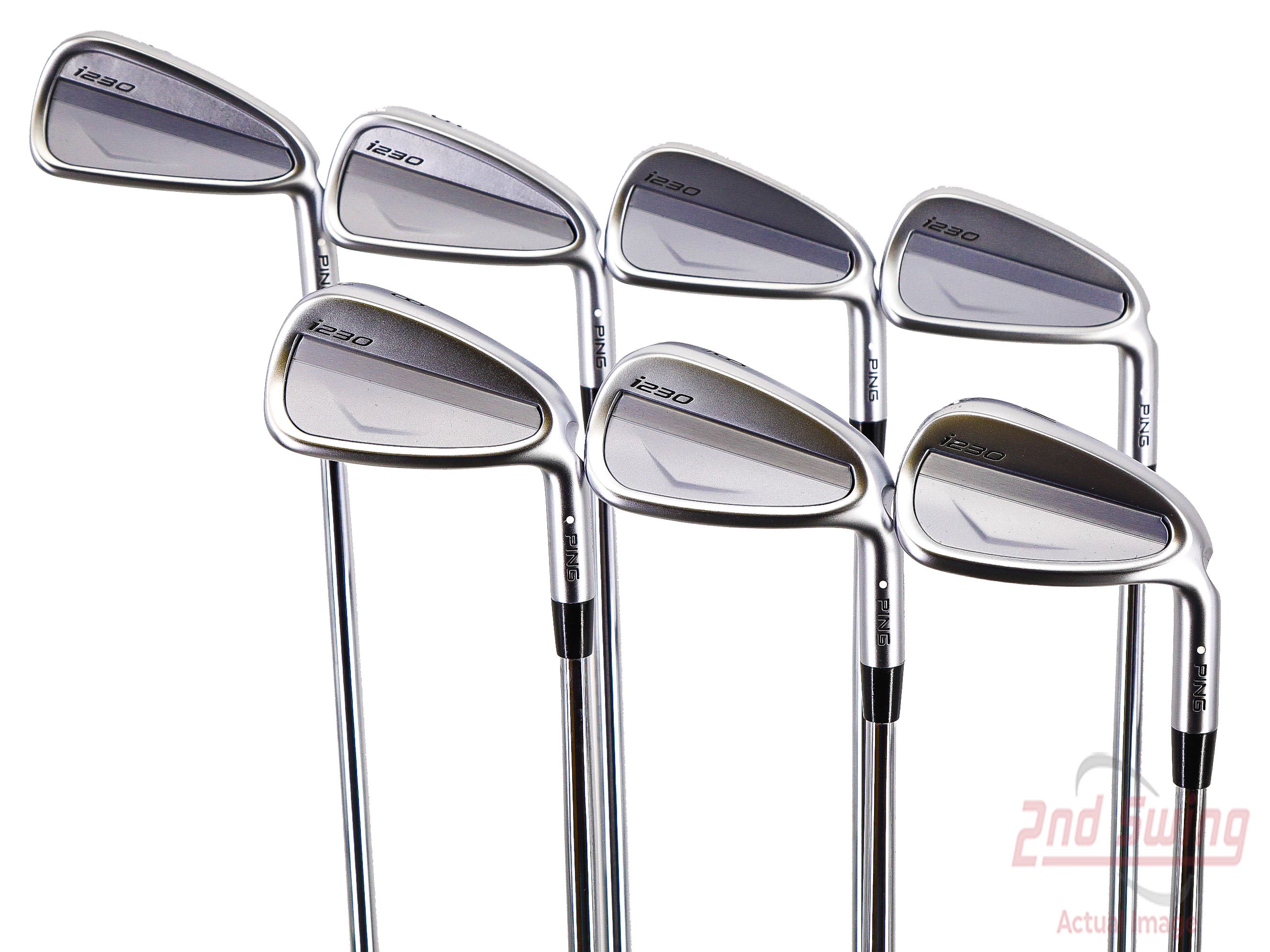 New Ping i230 Iron Set 4-PW True Temper Dynamic Gold 105 Steel Stiff Right  Handed White Dot +1