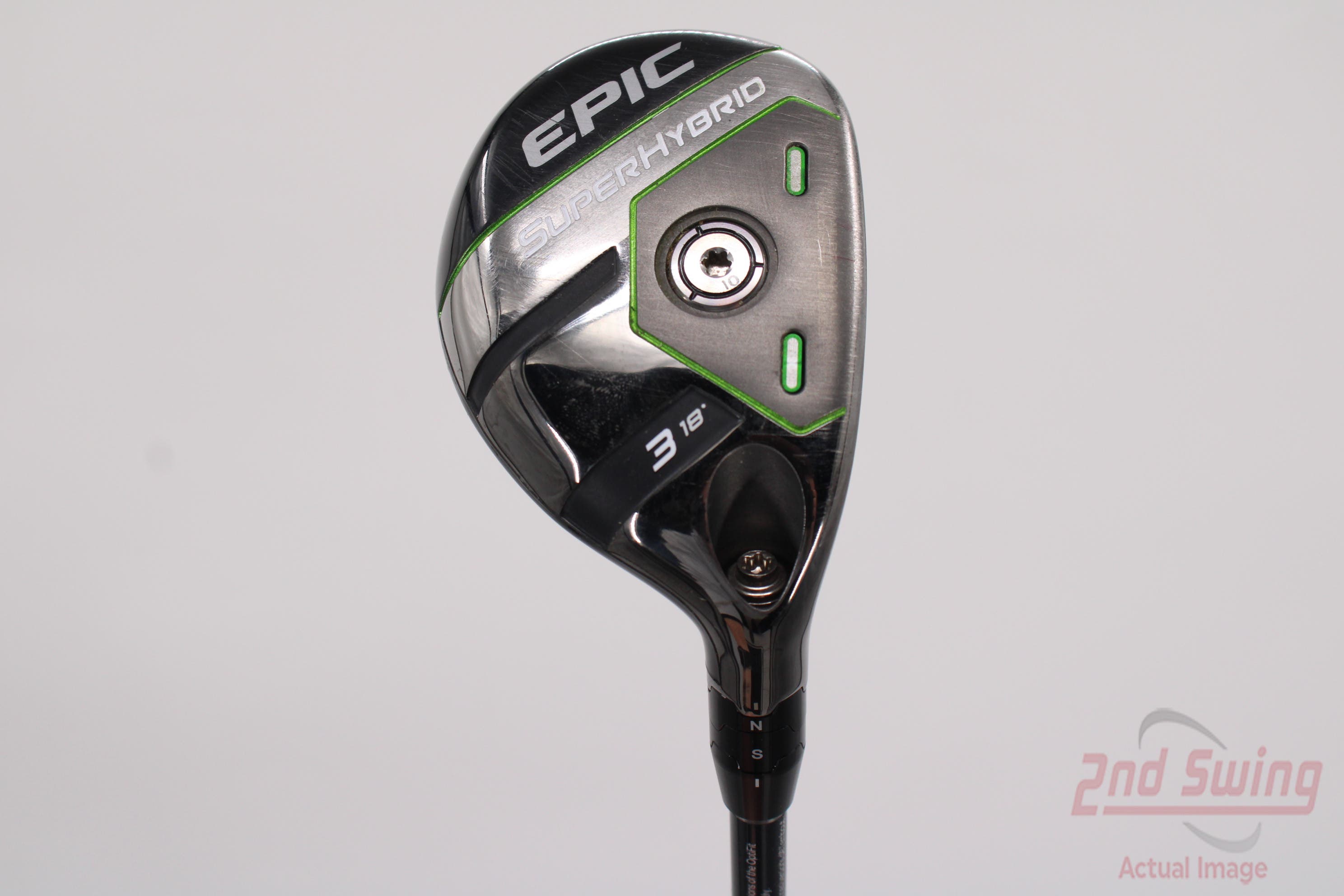 Callaway EPIC Super Hybrid 3 Hybrid 18° Aerotech SteelFiber fc70 Graphite  Stiff Right Handed 41.0in