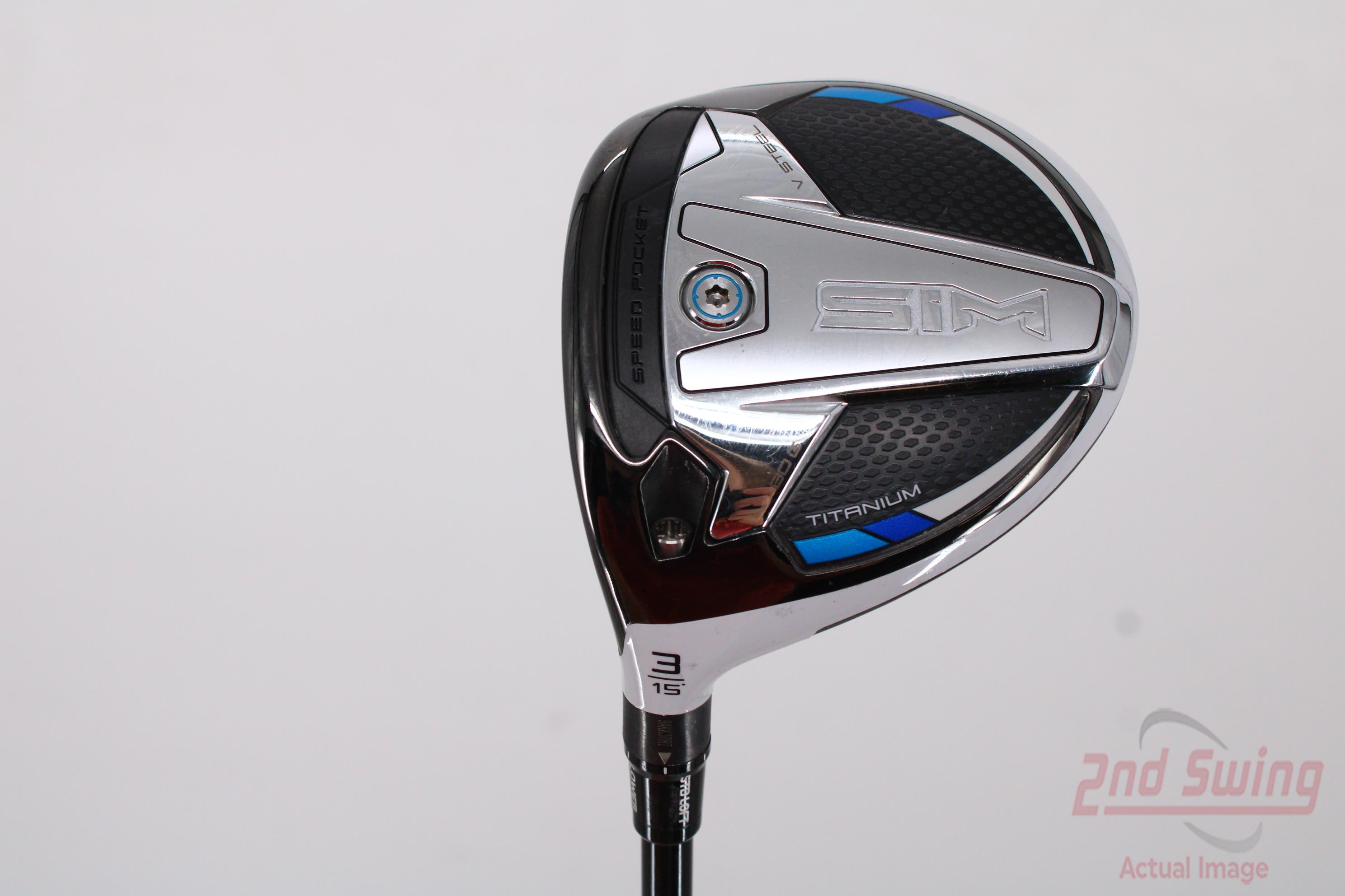 Mint TaylorMade SIM Ti Fairway Wood 3 Wood 3W 15° MCA Diamana F Limited 65  Graphite Regular Left Handed 43.5in