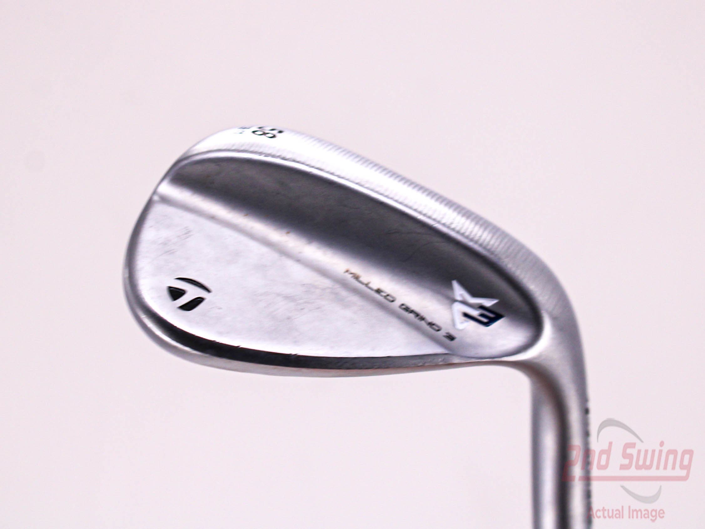 TaylorMade Milled Grind 3 Raw Chrome Wedge (D-T2226924396)