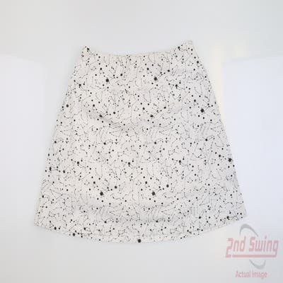 New Womens Foray Golf Constellation Skort Medium M White MSRP $160