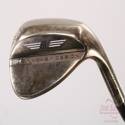 Titleist Vokey SM8 Brushed Steel Wedge Lob LW 60° 12 Deg Bounce D Grind Titleist Vokey BV Steel Wedge Flex Right Handed 35.0in