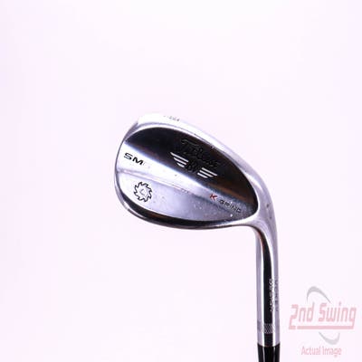 Titleist Vokey SM6 Tour Chrome Wedge Lob LW 58° 12 Deg Bounce K Grind SM6 BV Steel Wedge Flex Right Handed 35.25in