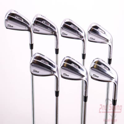 Titleist 2021 T100S Iron Set 4-PW True Temper AMT White S300 Steel Stiff Right Handed 38.25in