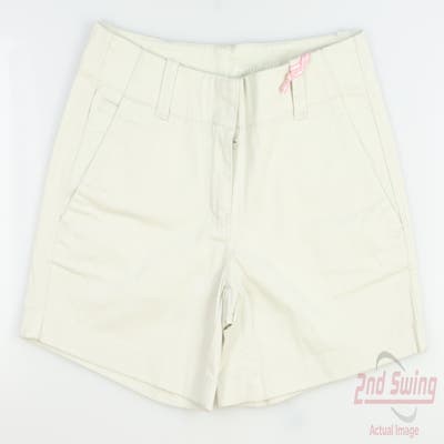 New Womens Vineyard Vines Everyday Shorts 00 Tan MSRP $64