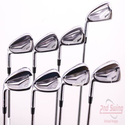 Ping i210 Iron Set 4-PW AW Project X LZ 6.5 Steel X-Stiff Left Handed Blue Dot 36.5in