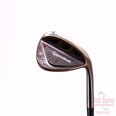 TaylorMade HI-TOE RAW Wedge Lob LW 58° 10 Deg Bounce FST KBS Hi-Rev 2.0 115 Steel Wedge Flex Right Handed 35.0in