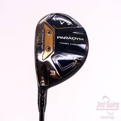 Callaway Paradym Fairway Wood 3 Wood 3W 15° Project X HZRDUS Black 4G 70 Graphite Stiff Left Handed 43.25in