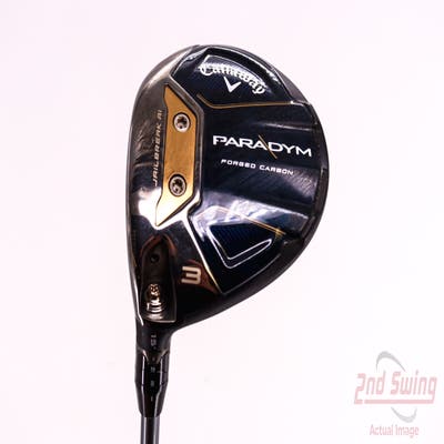 Callaway Paradym Fairway Wood 3 Wood 3W 15° PX HZRDUS Silver Gen4 70 Graphite Stiff Left Handed 43.25in