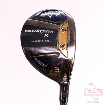 Callaway Paradym X Fairway Wood 3 Wood 3W 15° Aldila Ascent Blue 50 Graphite Senior Right Handed 43.25in