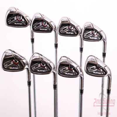 TaylorMade Burner 2.0 HP Iron Set 4-PW AW TM Burner 105 Steel Steel Regular Right Handed 38.75in