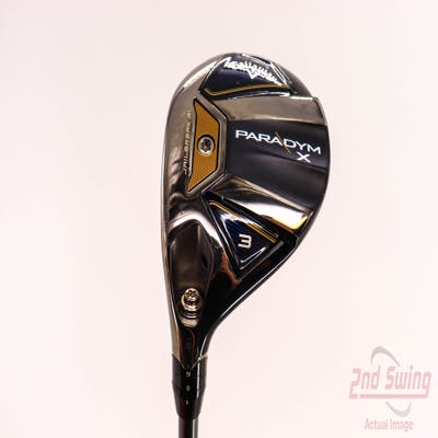 Mint Callaway Paradym X Hybrid 3 Hybrid 18° PX HZRDUS Silver Gen4 65 Graphite Regular Left Handed 40.5in