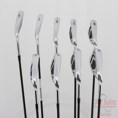 Ping G430 Iron Set 6-PW AW GW SW LW ALTA CB Black Graphite Regular Right Handed Maroon Dot 37.5in