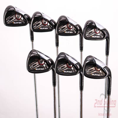 TaylorMade Burner 2.0 Iron Set 4-PW TM Burner 2.0 85 Steel Stiff Right Handed 38.5in