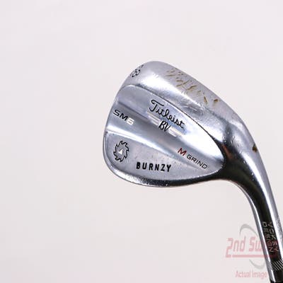 Titleist Vokey SM6 Tour Chrome Wedge Lob LW 58° 8 Deg Bounce M Grind SM6 BV Steel Wedge Flex Right Handed 35.0in