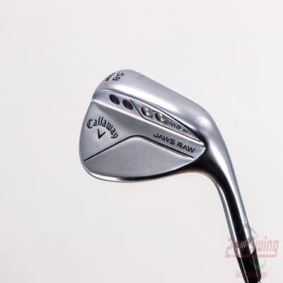 Callaway Jaws Raw Chrome Wedge Lob LW 58° 12 Deg Bounce W Grind Dynamic Gold Spinner TI Steel Wedge Flex Right Handed 34.75in