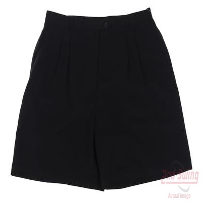 New Womens EP Pro Golf Shorts 12 Black MSRP $60