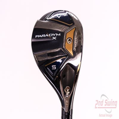 Mint Callaway Paradym X Hybrid 5 Hybrid 24° PX HZRDUS Silver Gen4 65 Graphite Regular Right Handed 39.5in