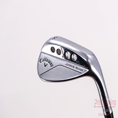 Callaway Jaws Raw Chrome Wedge Sand SW 56° 10 Deg Bounce S Grind Dynamic Gold Spinner TI Steel Wedge Flex Right Handed 35.0in