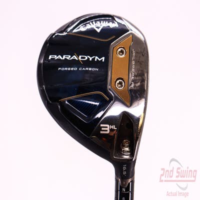 Callaway Paradym Fairway Wood 3 Wood HL 16.5° PX HZRDUS Silver Gen4 60 Graphite Regular Right Handed 43.25in