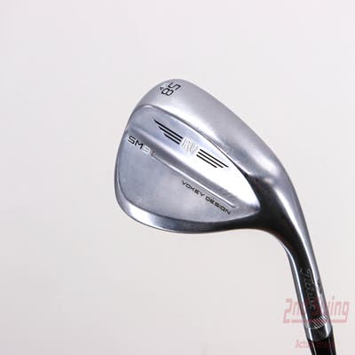 Titleist Vokey SM9 Tour Chrome Wedge Lob LW 58° 14 Deg Bounce K Grind Titleist Vokey BV Steel Wedge Flex Right Handed 35.0in