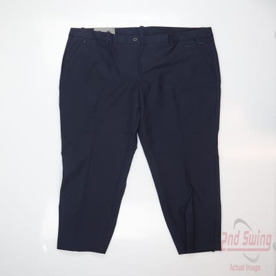 New Womens J. Lindeberg Pants 26 x Navy Blue MSRP $158