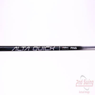 Used W/ Ping RH Adapter Ping ALTA Quick 45g Driver Shaft Senior 44.75in