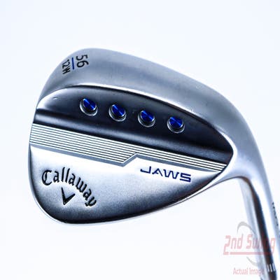 Callaway Jaws MD5 Platinum Chrome Wedge Sand SW 56° 12 Deg Bounce W Grind UST Mamiya Recoil Wedge Graphite Ladies Right Handed 34.0in