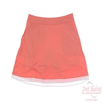 New Womens Peter Millar Skort X-Small XS Coral MSRP $102