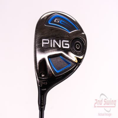 Ping 2016 G Fairway Wood 3 Wood 3W 14.5° Ping TFC 80F Graphite Senior Left Handed 42.5in