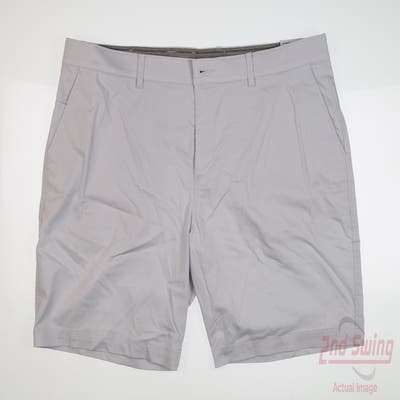 New Mens Nike Shorts 42 Light Grey MSRP $70