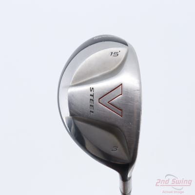 TaylorMade V Steel Fairway Wood 3 Wood 3W 15° True Temper EI - 70 Graphite Tour X-Stiff Right Handed 43.5in