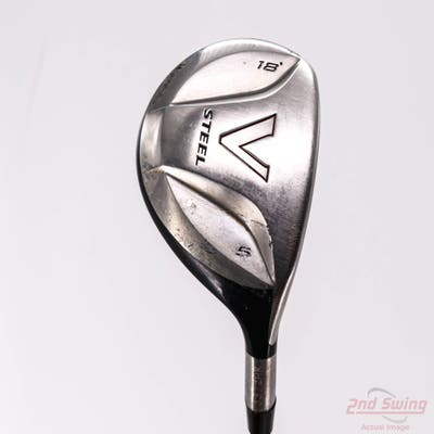 TaylorMade V Steel Fairway Wood 5 Wood 5W 18° True Temper EI - 70 Graphite Tour X-Stiff Right Handed 43.0in