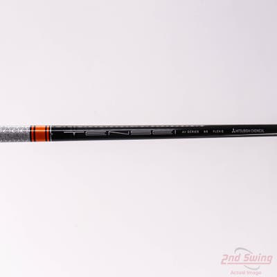 Used W/ Ping RH Adapter Mitsubishi Rayon Tensei AV Raw Orange 65g Driver Shaft Stiff 44.0in