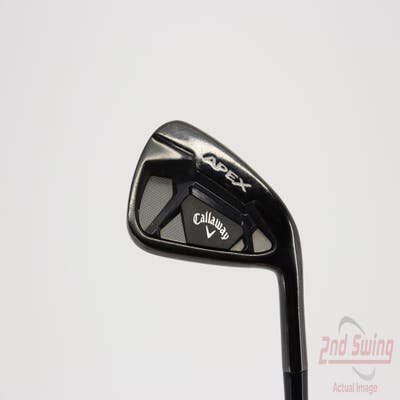 Callaway Apex 21 Black Single Iron 6 Iron KBS Tour C-Taper 125 Steel Stiff Right Handed 37.25in