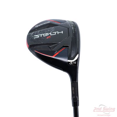 TaylorMade Stealth 2 Fairway Wood 3 Wood 3W 15° Fujikura Ventus Red TR 6 Graphite Stiff Right Handed 43.75in