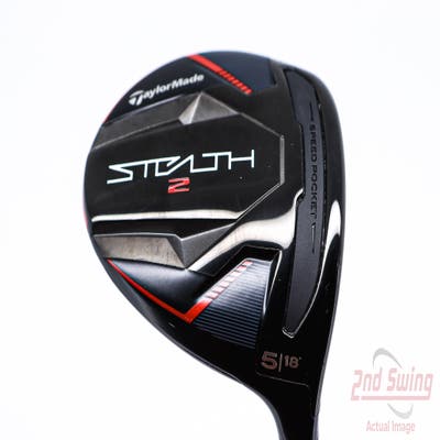 TaylorMade Stealth 2 Fairway Wood 5 Wood 5W 18° Fujikura Ventus Red TR 5 Graphite Regular Right Handed 42.25in