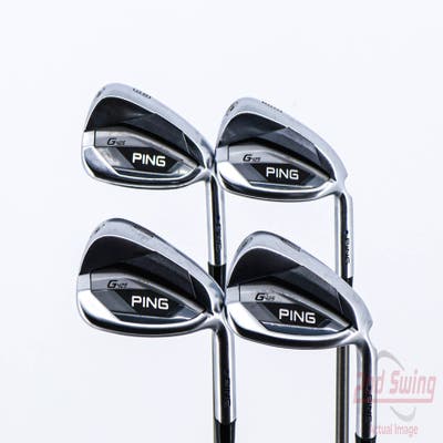 Ping G425 Iron Set 8-PW AW Aerotech SteelFiber i110 Graphite Regular Right Handed Blue Dot 37.0in