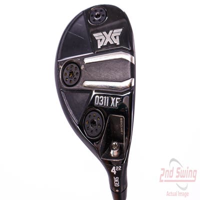 PXG 0311 XF GEN5 Hybrid 4 Hybrid 22° MCA Tensei AV Blue Raw 75 Graphite Regular Right Handed 39.75in