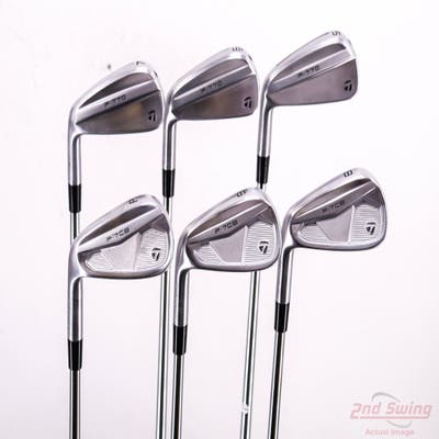 Mint TaylorMade 2024 P7CB Iron Set 5-PW Project X Rifle 6.0 Steel Stiff Left Handed 37.75in