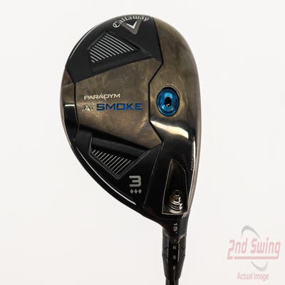 Mint Callaway Paradym Ai Smoke TD Fairway Wood 3 Wood 3W 15° Project X Denali Black 70 Graphite X-Stiff Right Handed 43.25in