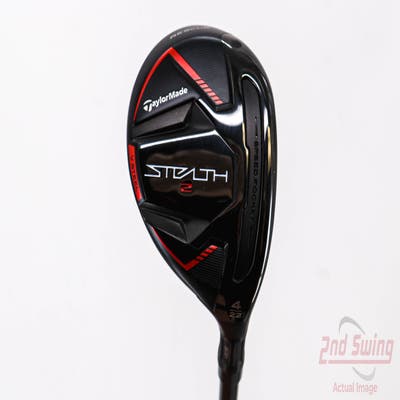 Mint TaylorMade Stealth 2 Rescue Hybrid 4 Hybrid 22° Fujikura Ventus TR Red HB 6 Graphite Regular Right Handed 40.25in