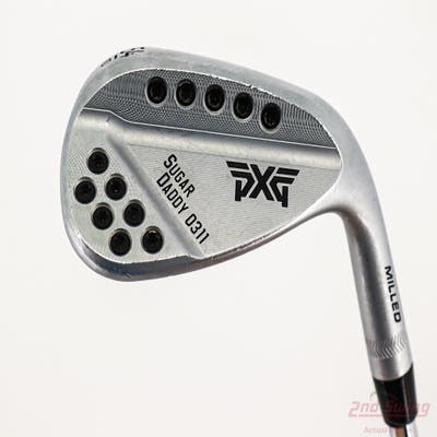 PXG 0311 Sugar Daddy Milled Chrome Wedge Sand SW 54° 10 Deg Bounce True Temper Dynamic Gold S400 Steel Stiff Right Handed 35.75in