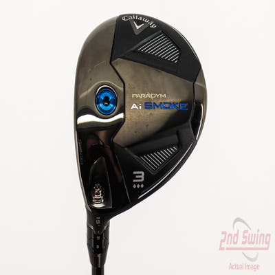 Mint Callaway Paradym Ai Smoke TD Fairway Wood 3 Wood 3W 15° Project X Denali Black 70 Graphite Stiff Left Handed 43.25in