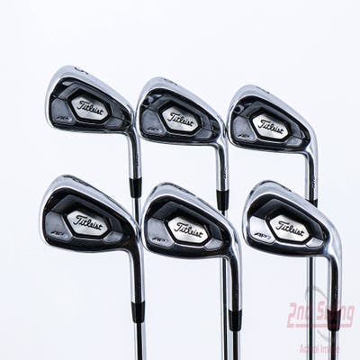 Titleist 718 AP3 Iron Set 5-PW True Temper AMT Black S300 Steel Stiff Right Handed 38.0in