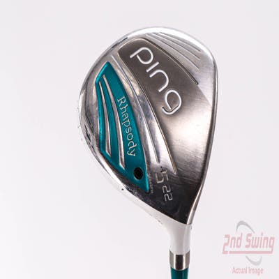 Ping 2015 Rhapsody Fairway Wood 5 Wood 5W 22° Ping ULT 220F Lite Graphite Ladies Right Handed 41.0in