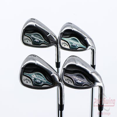 Callaway Steelhead XR Iron Set 8-PW AW Stock Steel Shaft Steel Stiff Right Handed 36.75in